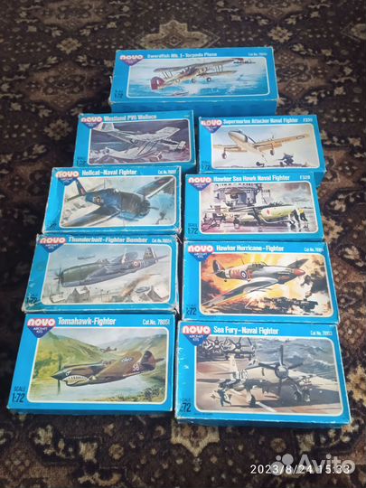 Сборная модель самолета 1 72 от novo