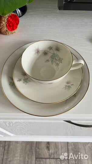 Чайное трио Tirschenreuth Bavaria