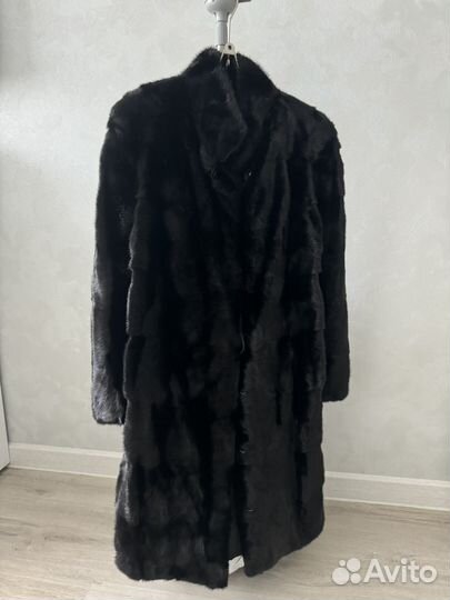 Шуба норковая 44 46 поперечка