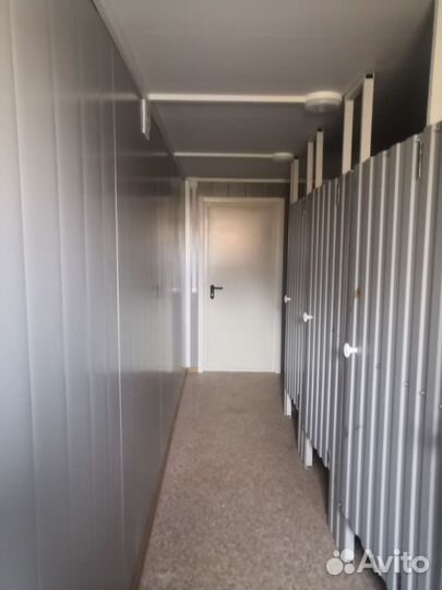 Аренда модульного туалета (бытовка с туалетом)