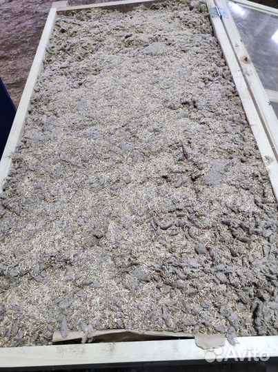 Эковата Льноизол Флакс засыпной