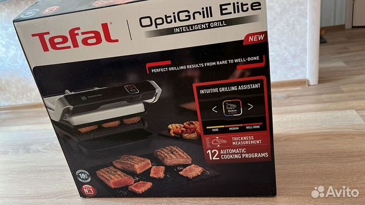 Tefal optigrill elite gc750d30