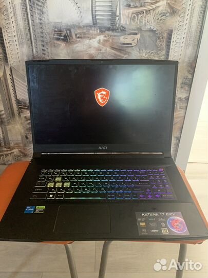 Msi katana 17 b12vfk