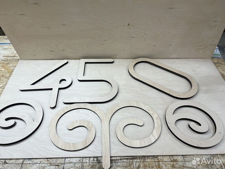 Объемные буквы вывеска