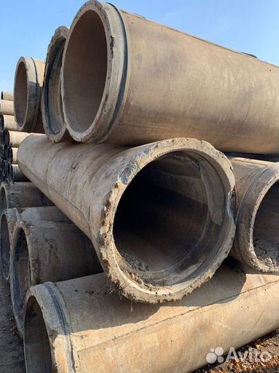 Труба железобетонная 700 длина 5 метров б/у на зае
