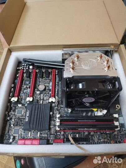 Продам комплект 1155 мать+проц+озу
