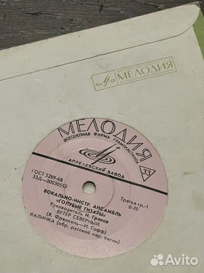 Голубые Гитары миньон