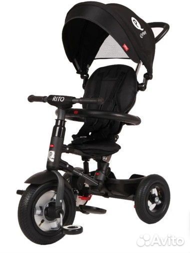 Детский трехколесный велосипед складной