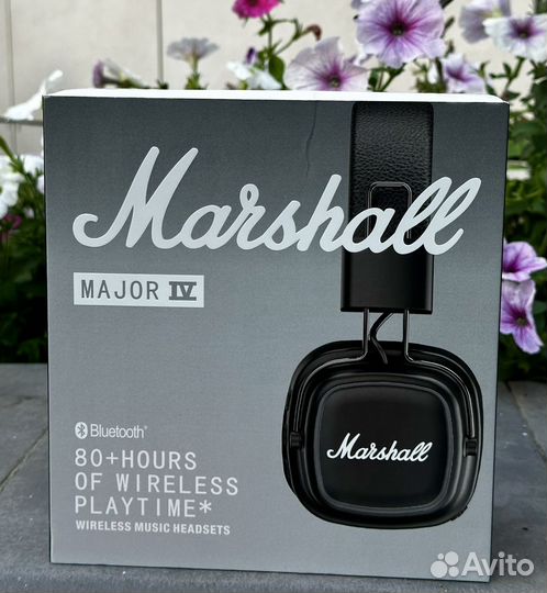 Беспроводные наушники marshall major 4