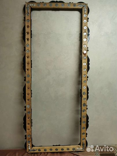 Большая металлическая рамка для зеркала СССР