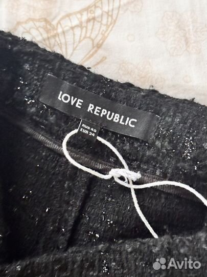 Love republic шорты твидовые