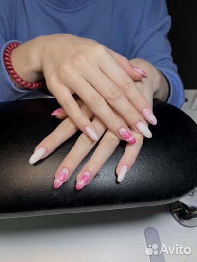 Маникюр с покрытием гель лак