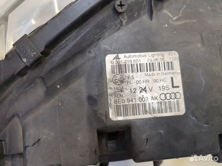 Фара (передняя) Audi A4 (B7), 2006