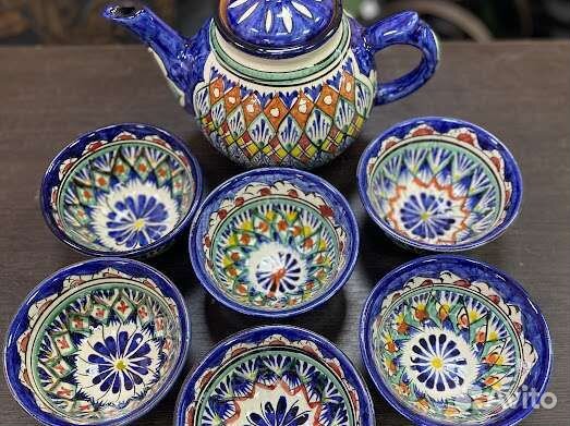 Сервис узбекский на 6 персон