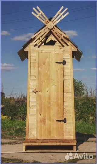 Уличный туалет домик с установкой кгч 749