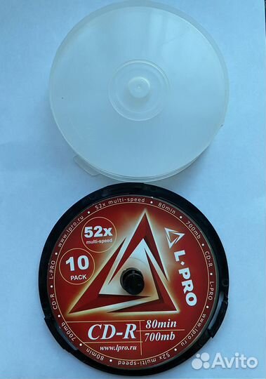 Диски CD-R: Digitex, DVD-R: Mirex, DVD-RW:Verbatim