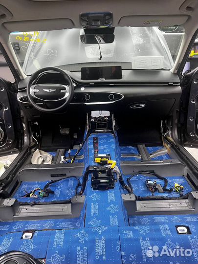 Шумоизоляция дверей,шумоизоляция авто премиум