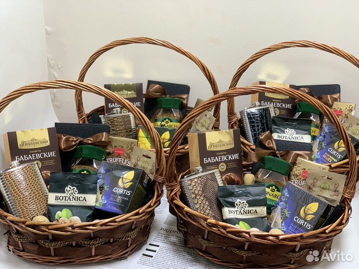 Подарочные корзины для мужчин