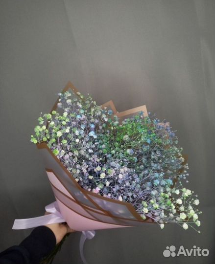 Букет из 5 гипсофил