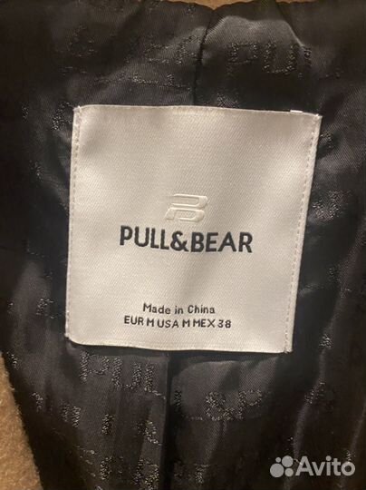 Пальто-пиджак pull&bear мужское М