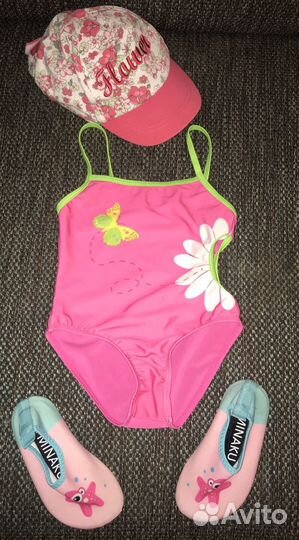 Пляжный комплект для маленькой модницы 1-2 года