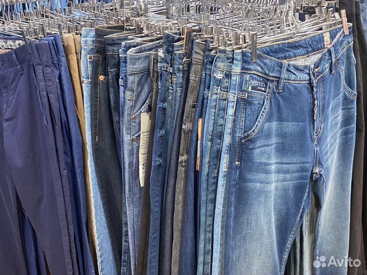 Турецкие Мужские Джинсы и Брюки в ассортименте