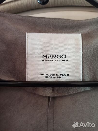 Куртка замшевая женская Mango разм 36