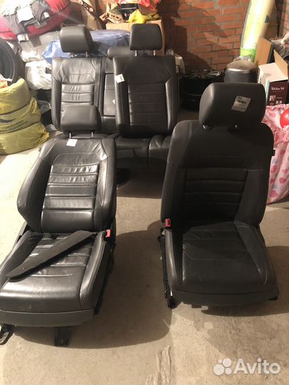 Кожаный салон Touareg gp