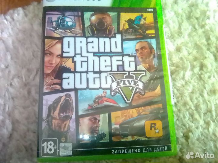 Диск гта 5 для xbox 360