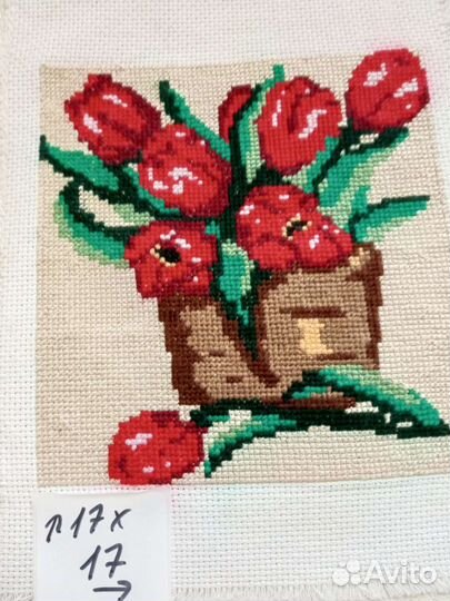 Картина вышитая крестом