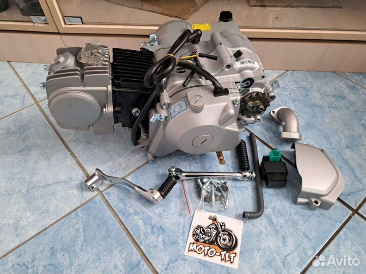 Двигатель 125сс 153fmi питбайк с электростартером