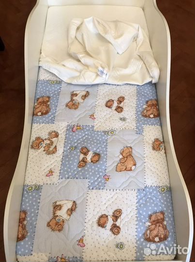 Детский матрас кровать машинка