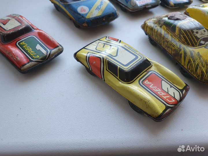 Игрушечные машинки СССР