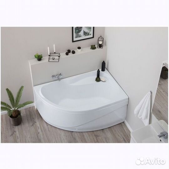 Ванна акриловая Graciosa с каркасом и панелью R 15