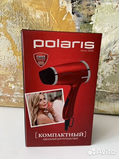 Фен для волос дорожный Polaris 1464T