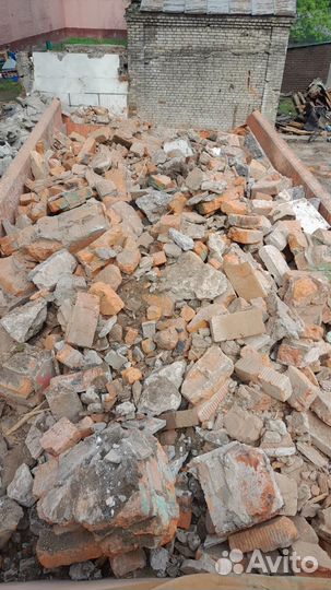 Бой кирпичный, чистый, отборный