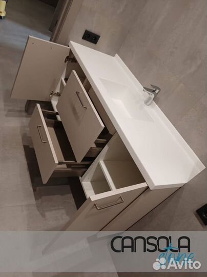 Столешница из искусственного камня для ванной