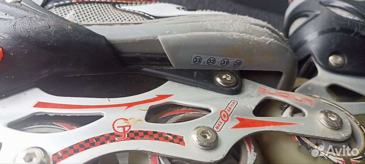 Роликовые коньки детские раздвижные