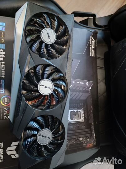 Видеокарта gigabyte GeForce RTX 3080 gaming OC 12