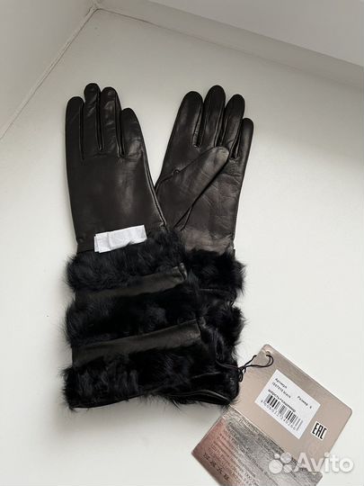 Перчатки новые Eleganzza натуральная кожа