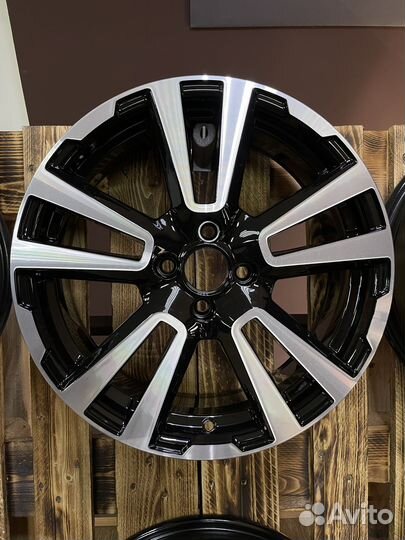 K&K 6,5x17/4x100 ET43 D60,1 кс874 Алмаз черный