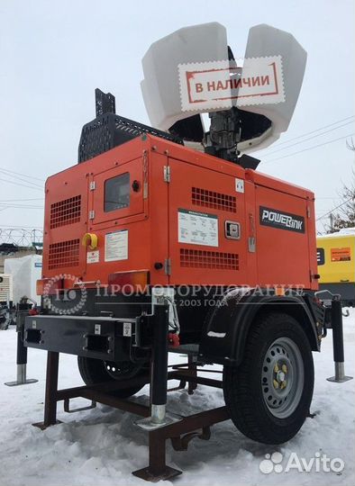 Осветительная мачта PowerLink MS1800S-KDC на шасси