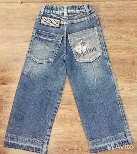 Джинсы на мальчика утеплённые.Глория Джинс
