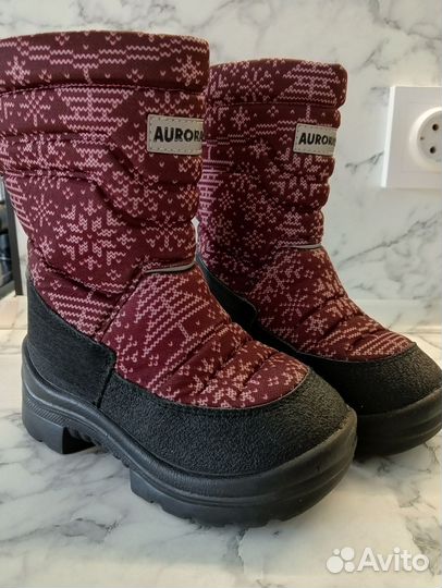 Сапоги зимние для девочки 27