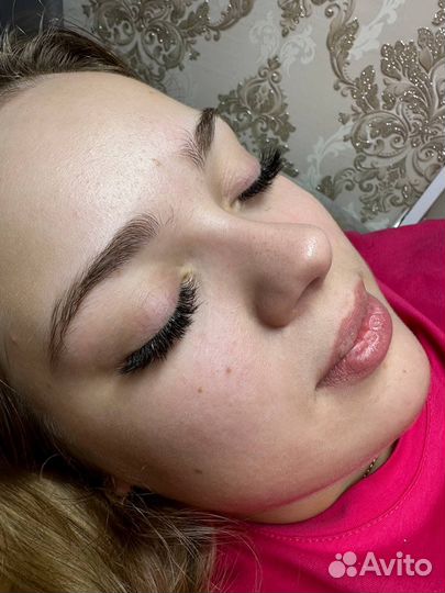 Наращивание ресниц на дому