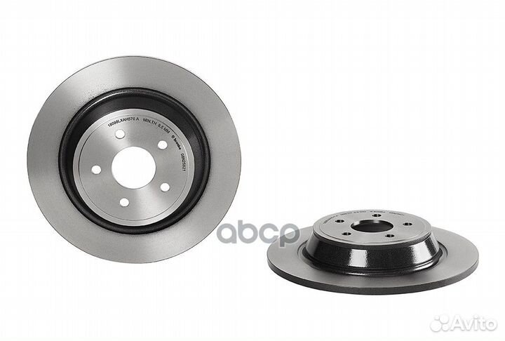 Диск тормозной 08N25821 Brembo