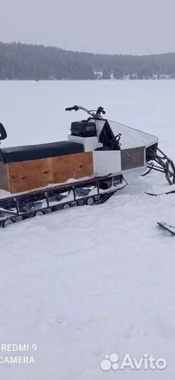 Самодельный снегоход