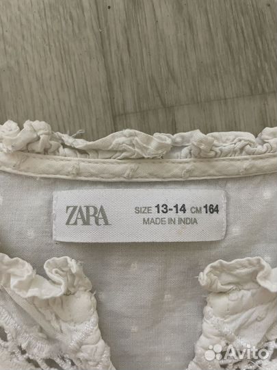 Блузка zara 164