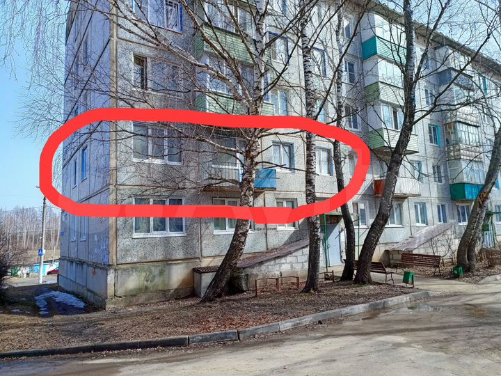 4-к. квартира, 57 м², 2/5 эт.