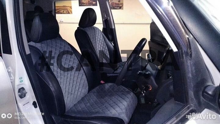 Автонакидки из алькантары Тойота Toyota кантра